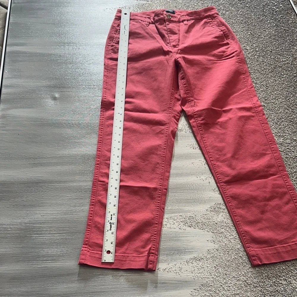 J. Crew Men's Bold Red Chinos